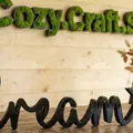 Chữ nghệ thuật “Dream” kèm sao tối giản – Dream Word Art - Minimalist Star Decor - Thumbnail 4