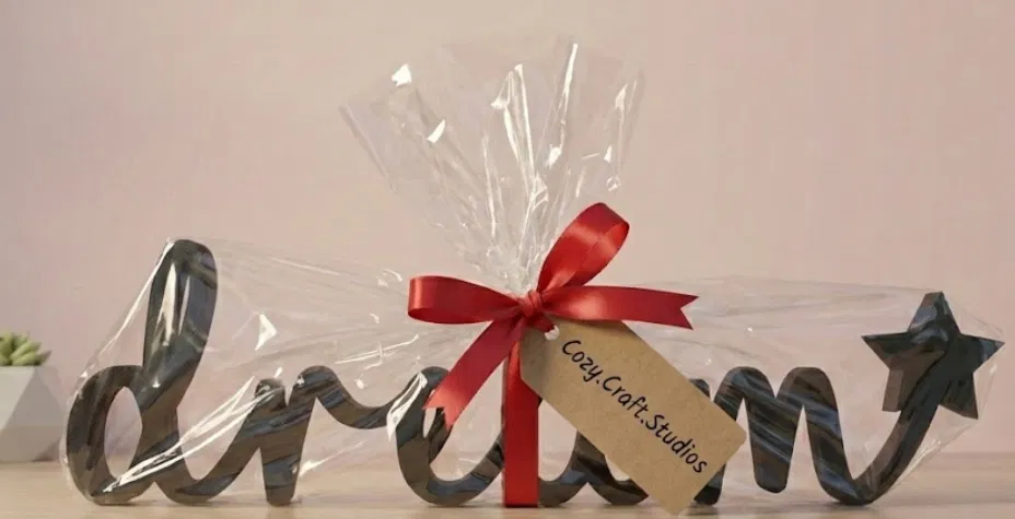 Chữ nghệ thuật “Dream” kèm sao tối giản – Dream Word Art - Minimalist Star Decor - Image 6