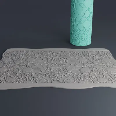 Con lăn tạo vân (Texture Rollers) - Mandalas #5