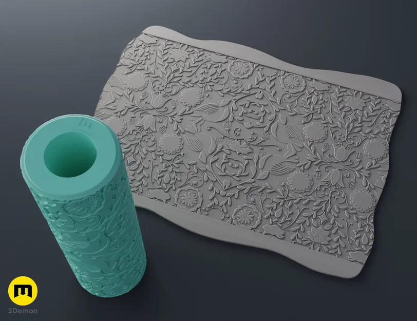 Con lăn tạo vân (Texture Rollers) - Mandalas #5 - Image 5