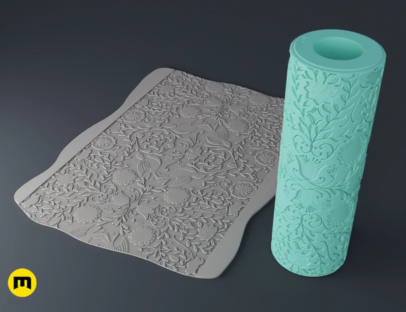 Con lăn tạo vân (Texture Rollers) - Mandalas #5 - Image 6