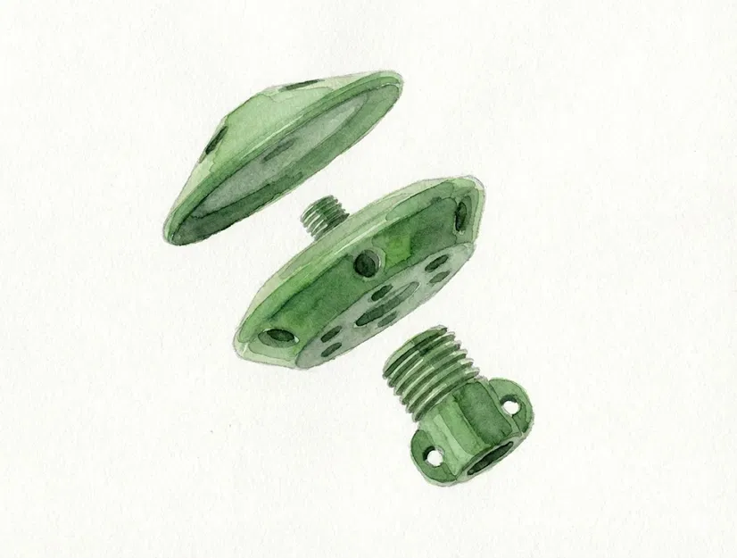 Tarp/Tent Hub đa cấu hình (kèm template) - Image 7