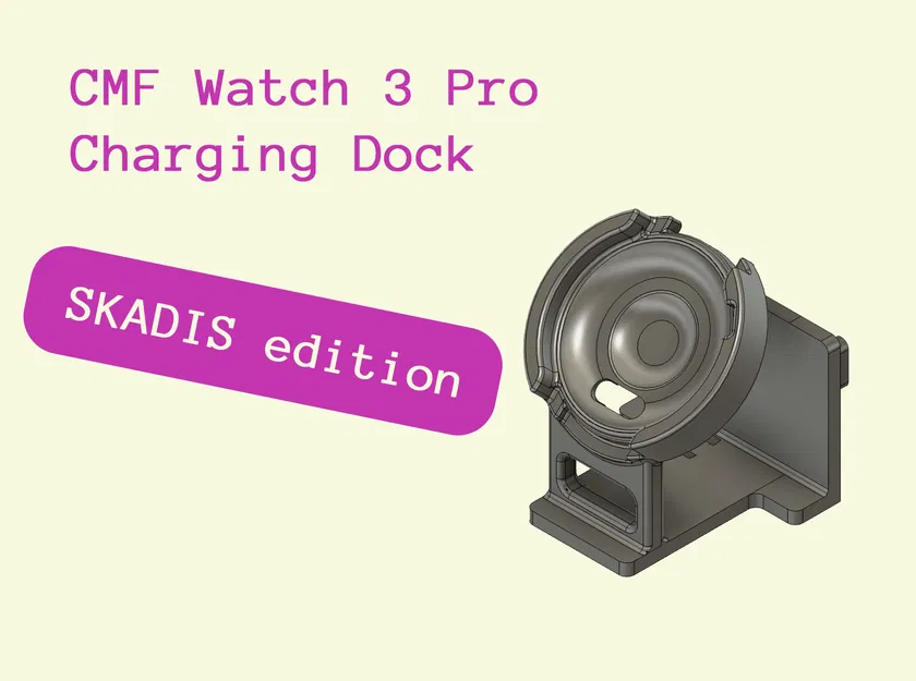 Dock sạc CMF Watch 3 Pro — bản IKEA SKADIS - Image 1