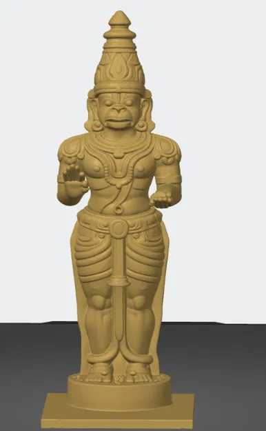 Tượng Namakkal Anjaneyar (Namakkal Anjaneyar Statue) - Image 2