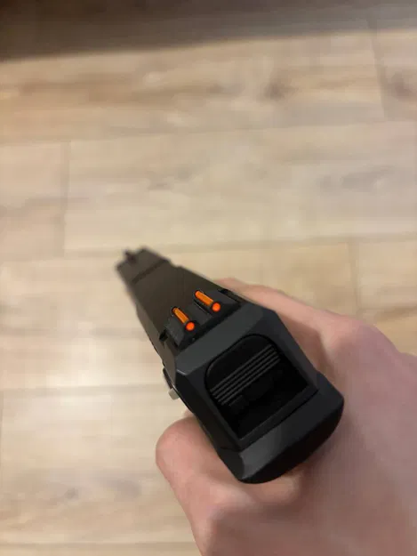 Thước ngắm trước/sau fiber optic cho Cyma CM127 - Image 2