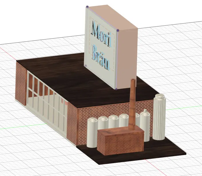 Nhà máy bia với 5 nồi nấu (Brewery with 5 brewing kettles) - Image 11