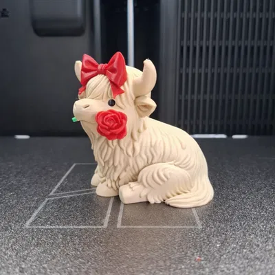 Bò Highland Valentine