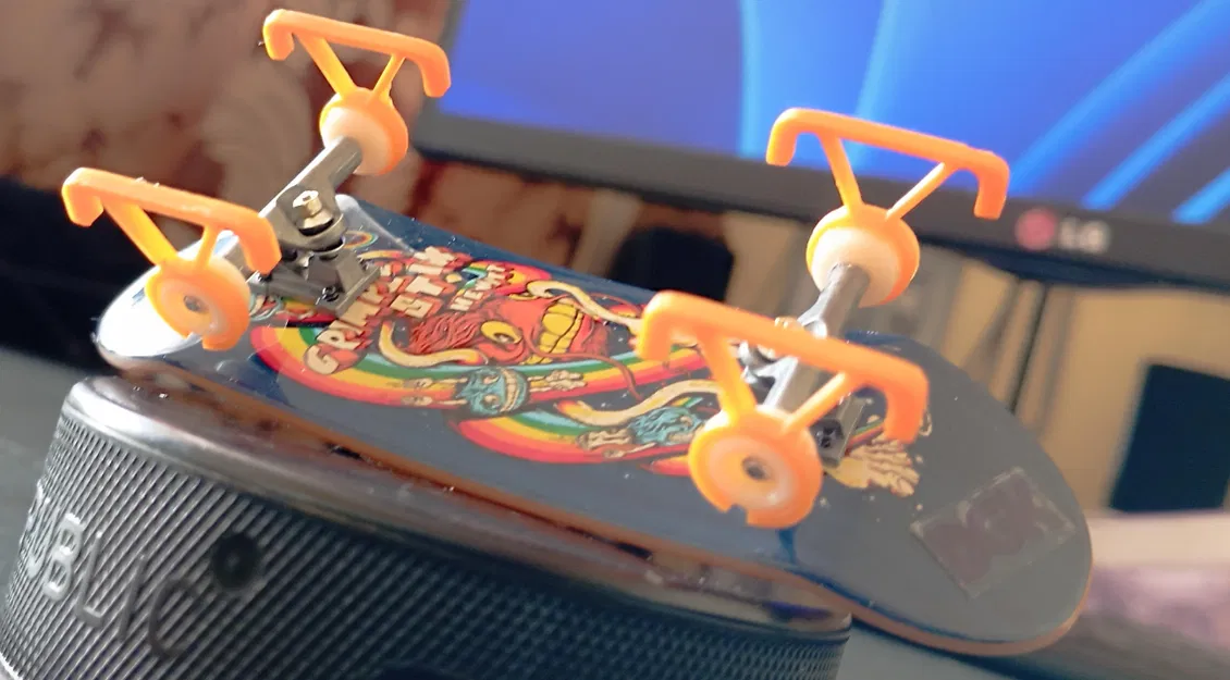 Bộ thay bánh Tech Deck bằng lưỡi trượt băng (bánh 7mm) - Image 1