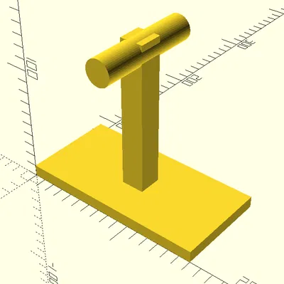 Giá đỡ cuộn filament (Filament Holder) parametric cho máy in 3D