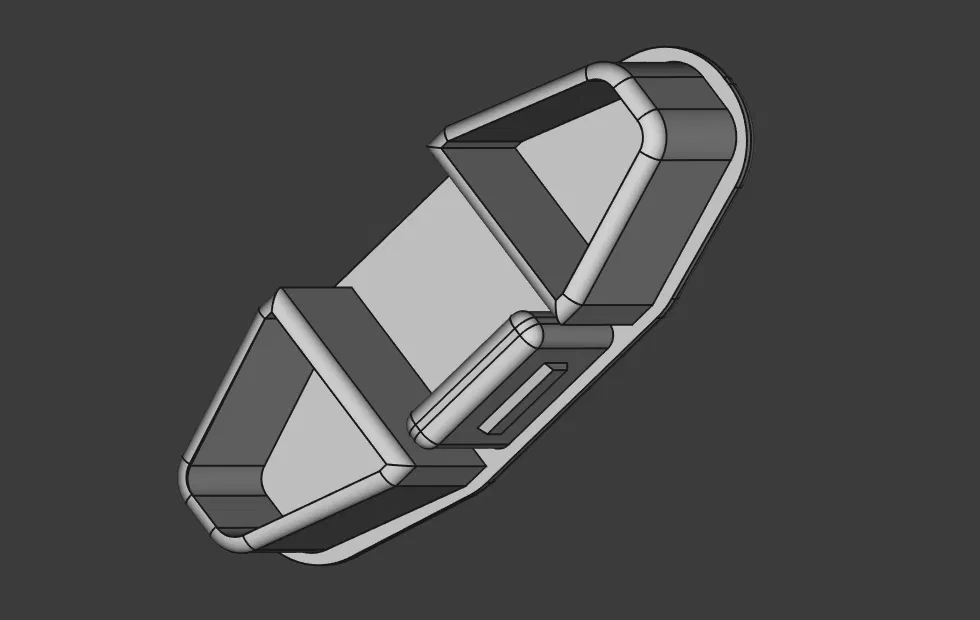 Nắp chụp đầu thanh roof rail Menabo LINCE (End caps) - Image 1