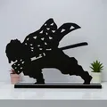 Zenitsu Agatsuma 3D print Silhouette 78 - Thumbnail 1