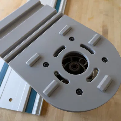 Đồ gá Dewalt 600/611 Palm Router cho Makita Track – Bản Robust