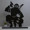 Tengen Uzui 3D print Silhouette 79 - Thumbnail 1
