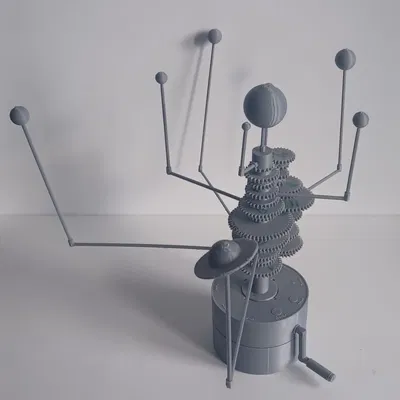 Solar System Orrery – Mô hình orrery Hệ Mặt Trời