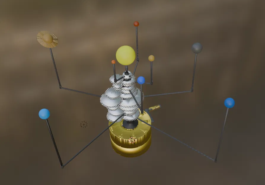 Solar System Orrery – Mô hình orrery Hệ Mặt Trời - Image 5