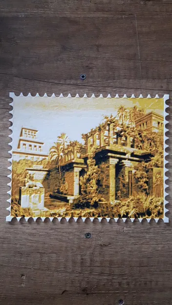 Stamp Hueforge Hanging Gardens of Babylon – Con dấu Hueforge Vườn Treo Babylon - Image 1
