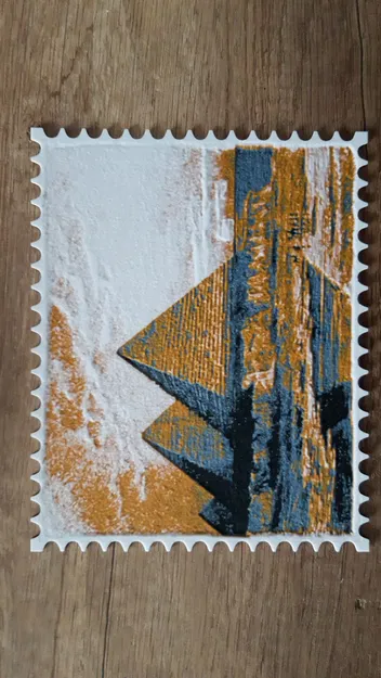 Stamp Hueforge Đại Kim Tự Tháp Giza (Great Pyramid of Giza) - STL - Image 2