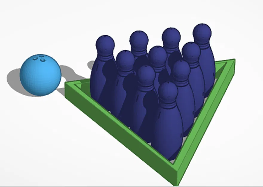 Mini Bowling (Bộ Bowling Mini) - Image 1