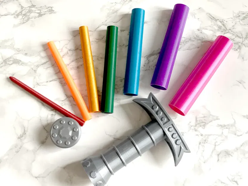 Kiếm Rút Gọn Cầu Vồng (Rainbow Retractable Sword) - Image 2