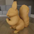 Mẫu STL 3D Sóc Dễ Thương Ôm Trái Tim (Cute Squirrel With Heart) - Thumbnail 5