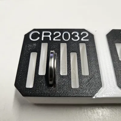 1x1 CU - CR2032 - Multibin Top (Nắp Multibin 1x1 CU cho pin CR2032)