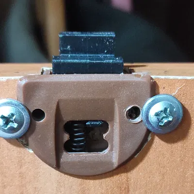 Chốt gài cửa tủ trượt (Sliding wardrobe door latch)