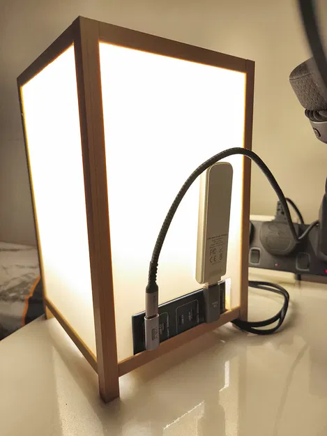 Đèn bàn tối giản kiểu Nhật E27 - Image 2