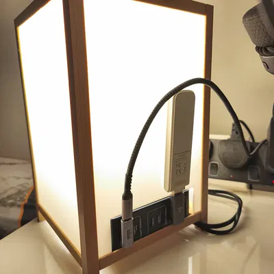 Đèn bàn tối giản kiểu Nhật E27