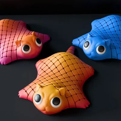 Bé mèo Wiggly dễ thương (Flexi)