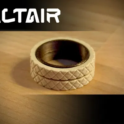 Bộ sưu tập Nhẫn Dual Fidget Spinner (Dual Fidget Spinner Ring Collection)