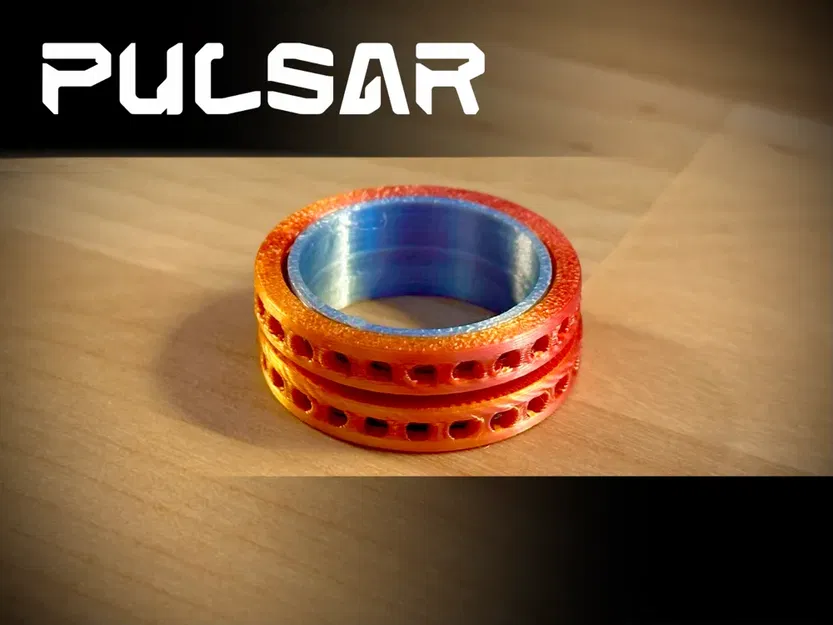 Bộ sưu tập Nhẫn Dual Fidget Spinner (Dual Fidget Spinner Ring Collection) - Image 5