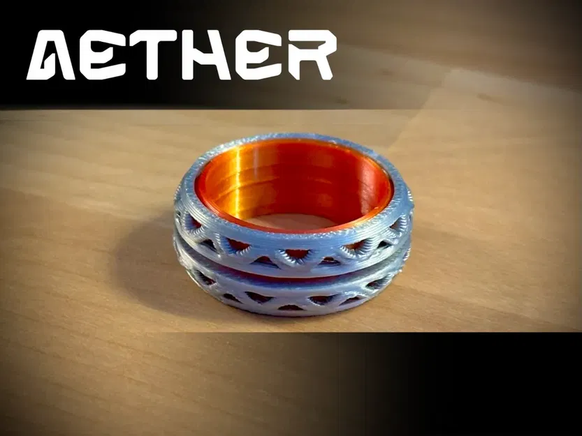 Bộ sưu tập Nhẫn Dual Fidget Spinner (Dual Fidget Spinner Ring Collection) - Image 6