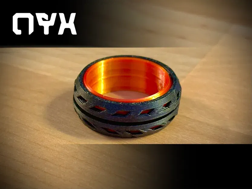 Bộ sưu tập Nhẫn Dual Fidget Spinner (Dual Fidget Spinner Ring Collection) - Image 9