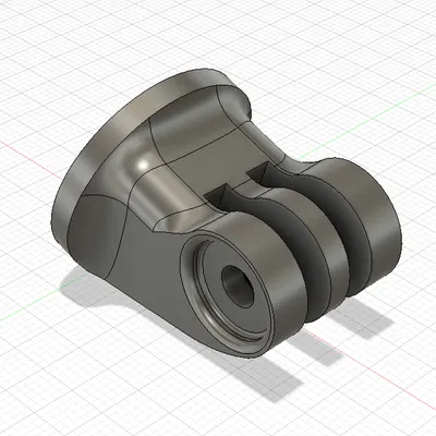 Ngàm tripod cho GoPro – bản chắc chắn hơn, bền hơn (Editable)