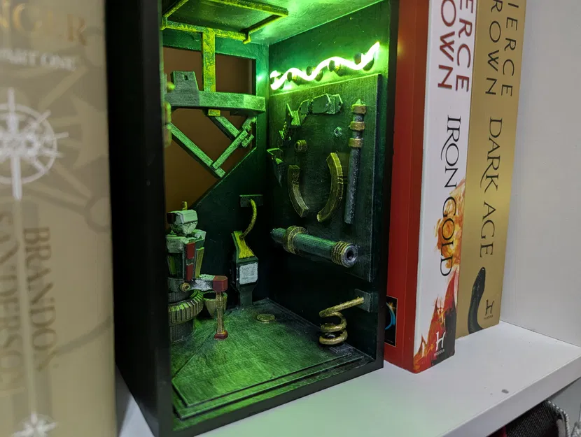 Cyberpunk Book Nook - VoxMechina - Image 2