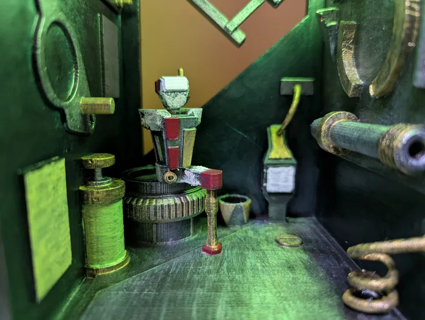 Cyberpunk Book Nook - VoxMechina - Image 3