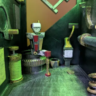 Cyberpunk Book Nook - VoxMechina