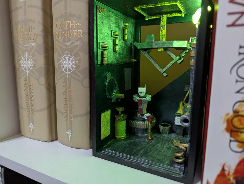 Cyberpunk Book Nook - VoxMechina - Image 4