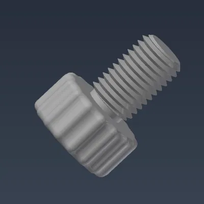Vít & Đai ốc – Fastener in 3D (Screw & Nut)