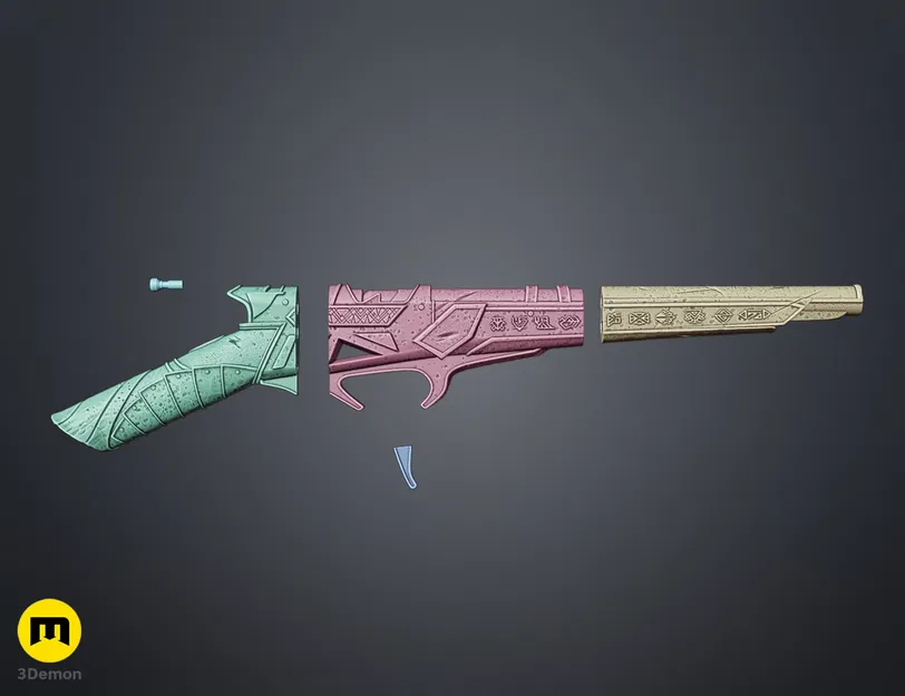 Expedition 33 - Súng Gustave (Clair Obscur: Expedition 33) – File 3D in được - Image 3