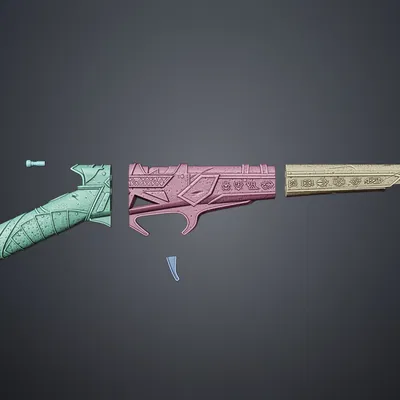 Expedition 33 - Súng Gustave (Clair Obscur: Expedition 33) – File 3D in được