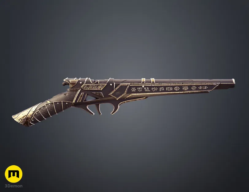 Expedition 33 - Súng Gustave (Clair Obscur: Expedition 33) – File 3D in được - Image 4