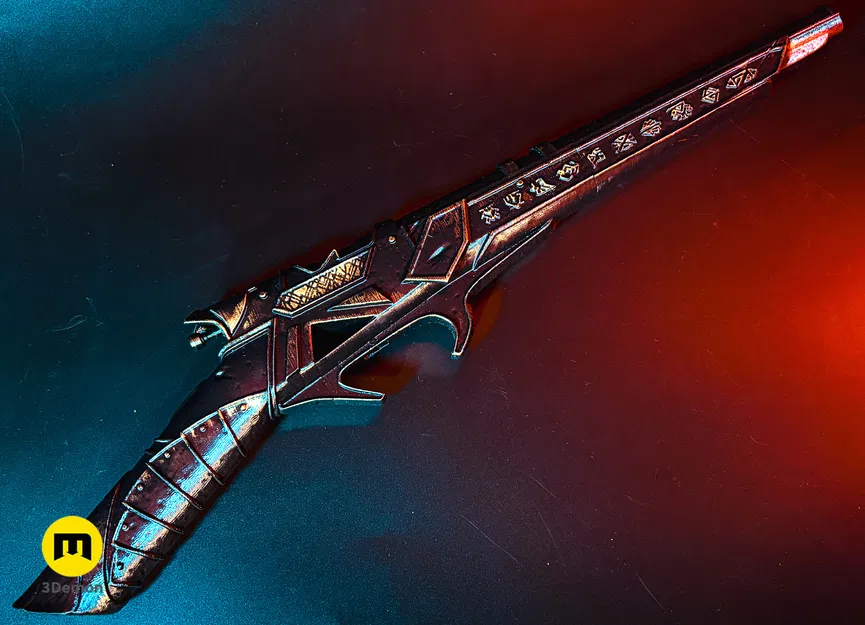 Expedition 33 - Súng Gustave (Clair Obscur: Expedition 33) – File 3D in được - Image 10