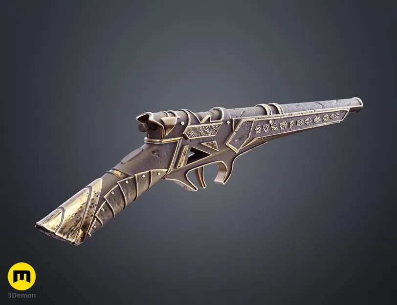 Expedition 33 - Súng Gustave (Clair Obscur: Expedition 33) – File 3D in được - Image 13