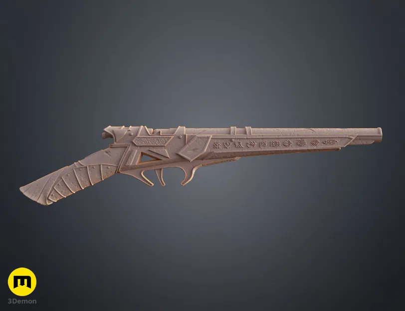 Expedition 33 - Súng Gustave (Clair Obscur: Expedition 33) – File 3D in được - Image 17