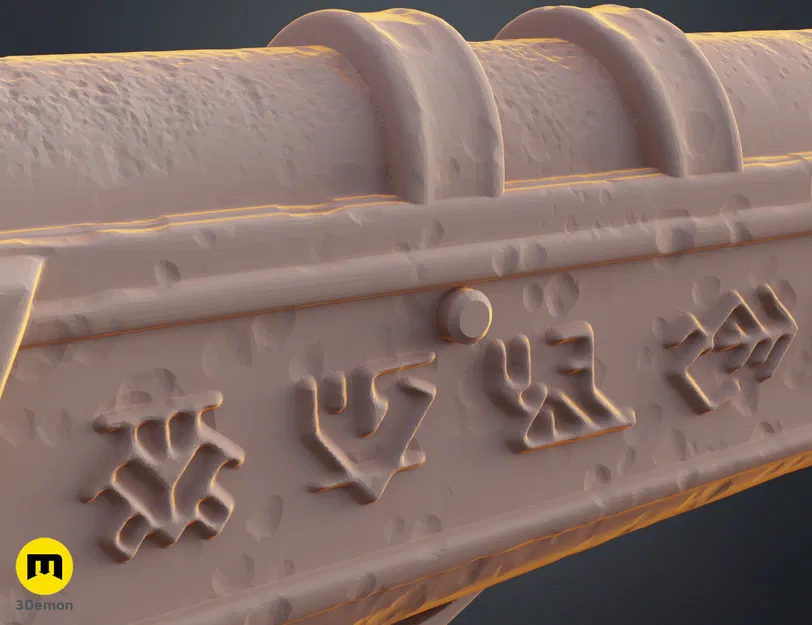 Expedition 33 - Súng Gustave (Clair Obscur: Expedition 33) – File 3D in được - Image 19