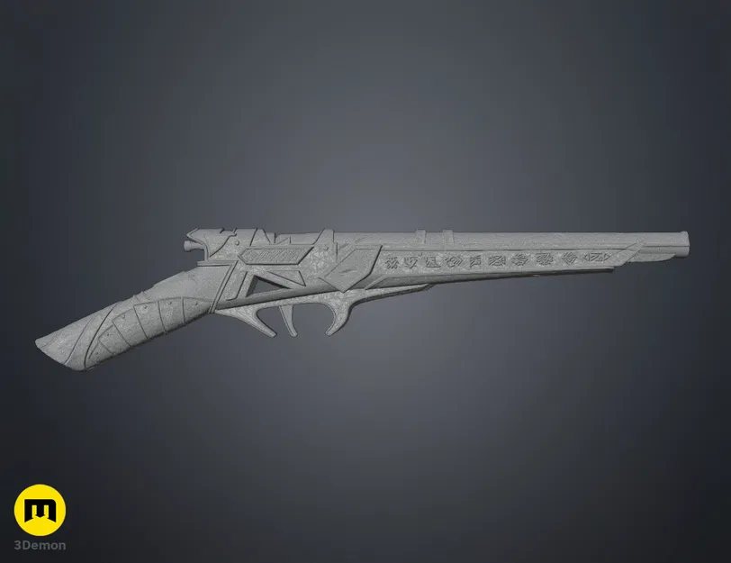 Expedition 33 - Súng Gustave (Clair Obscur: Expedition 33) – File 3D in được - Image 20