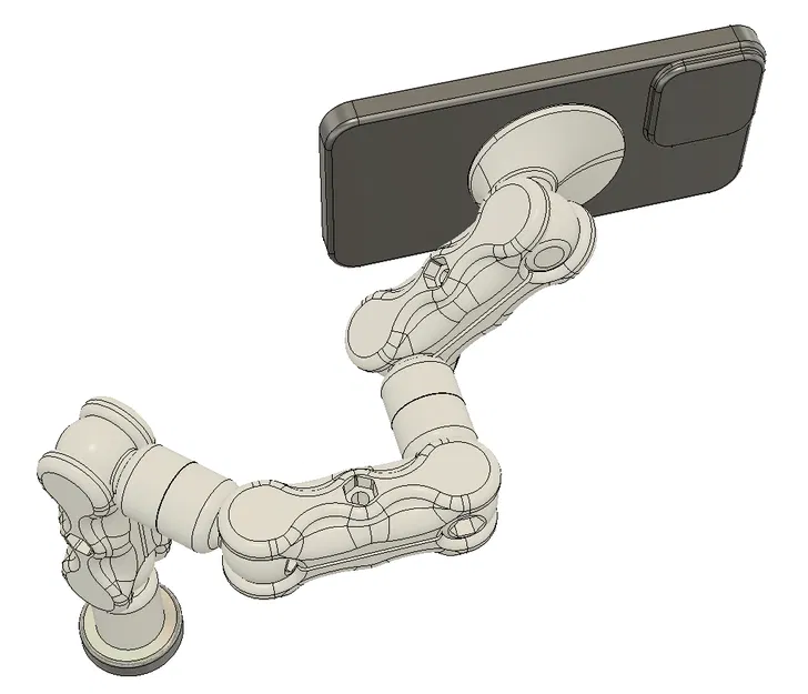 Giá đỡ điện thoại chỉnh đa góc biến thiên kèm nam châm - Image 6