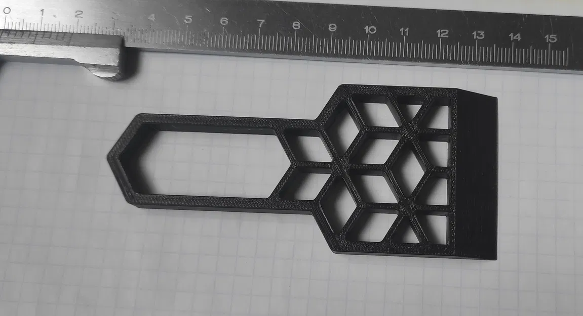 Dao cạo bed hình thoi (Rhombic bed scraper) - Image 1