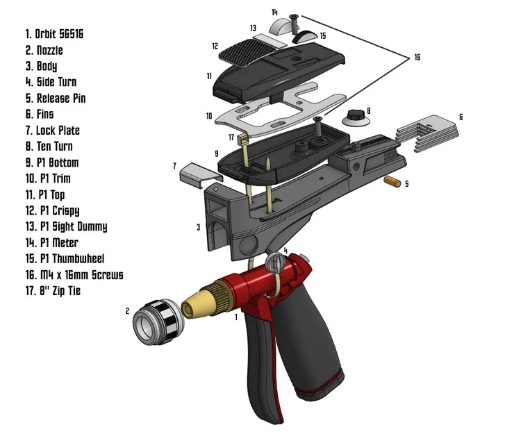 The Sprayser – Vòi xịt vườn phong cách phaser Star Trek - Image 3